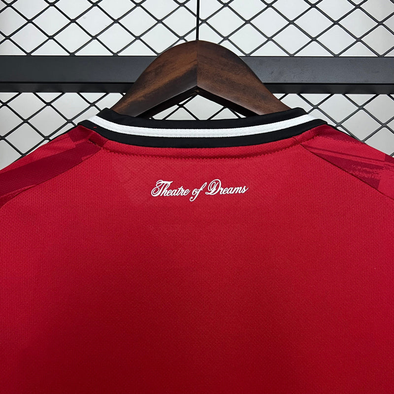 Camisa Manchester United Home 2025/26 - Torcedor Masculina - Lançamento