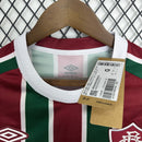 Camisa Fluminense Home 25/26 - Torcedor Masculina