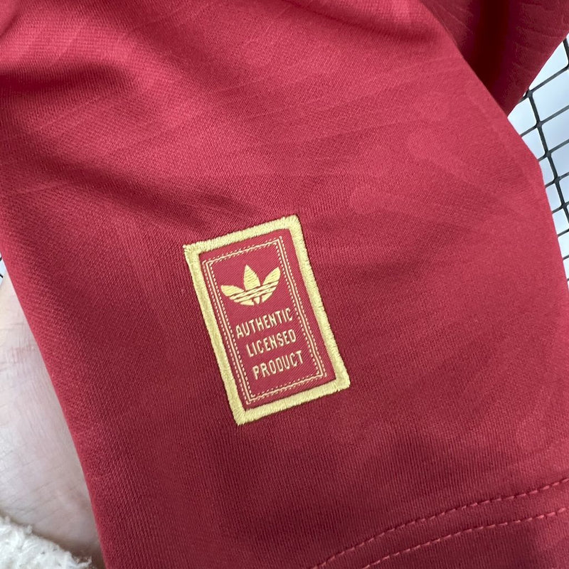 Camisa Seleção México Gold- Red 2025/26 - Adidas Torcedor Masculina