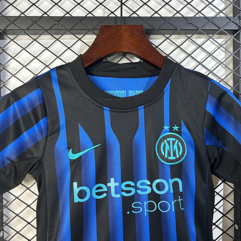 Kit Infantil Inter de Milão Home 2025/26