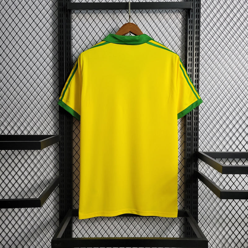 Camisa Brasil Titular 1979 - Versão retro