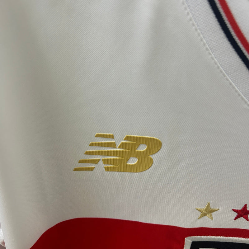 Camisa São Paulo Home 25/26 - New Balance Torcedor Masculina