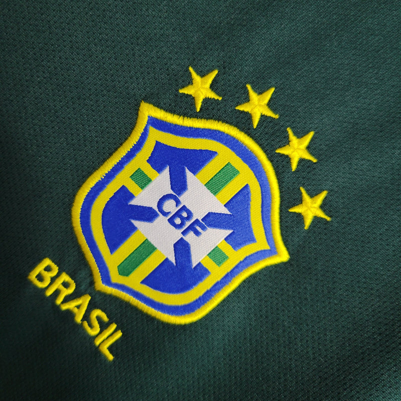 Camisa Brasil Goleiro 1998 - Versão retro