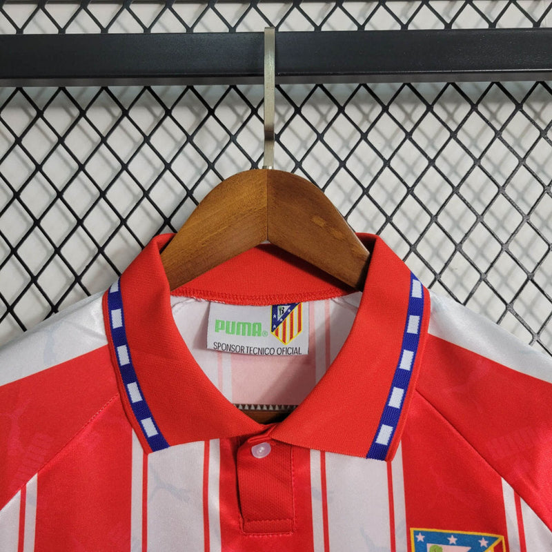 Camisa Atlético De Madrid Home 95/96 - Versão Retro