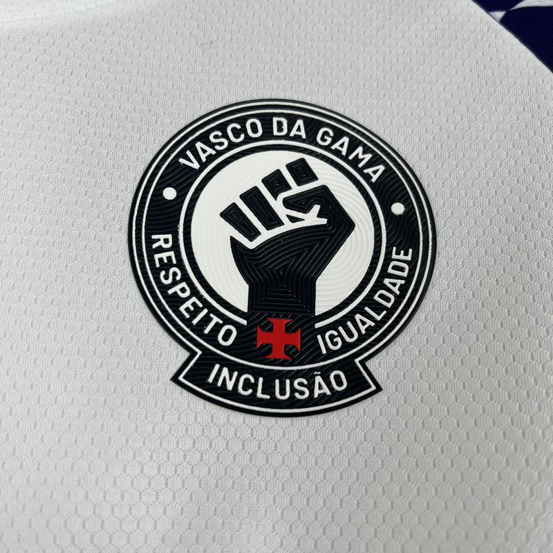 Camisa Vasco Pré-Jogo 24/25 - Kappa Torcedor Masculina