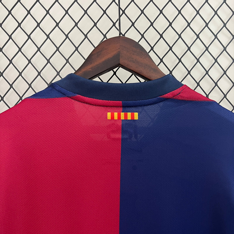 Camisa Barcelona Home 24/25  - Torcedor Masculina