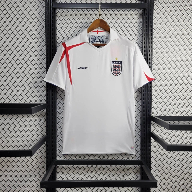 Camisa Inglaterra Titular 2005 - Versão Retro
