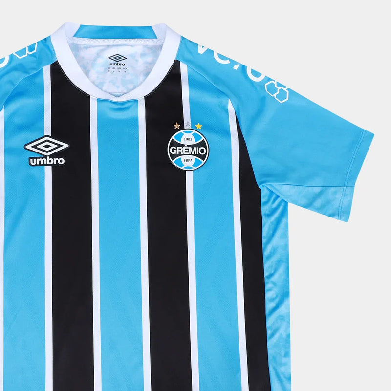 Camisa Grêmio Titular 25/26 - Versão Jogador - Lançamento