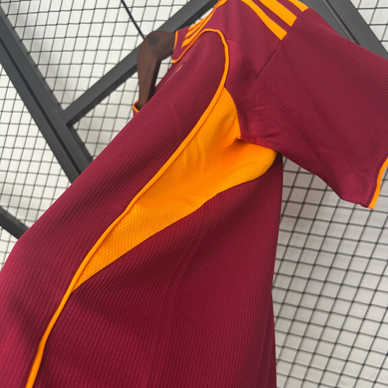 Camisa AS Roma Home 2025/26 - Torcedor Masculina - Lançamento