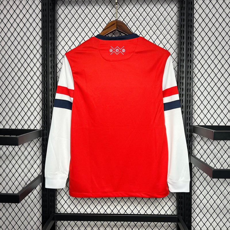 Camisa Arsenal 12/13 - Versão Retro Manga Longa
