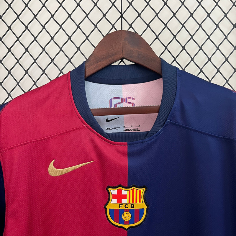 Camisa Barcelona Home 24/25  - Torcedor Masculina