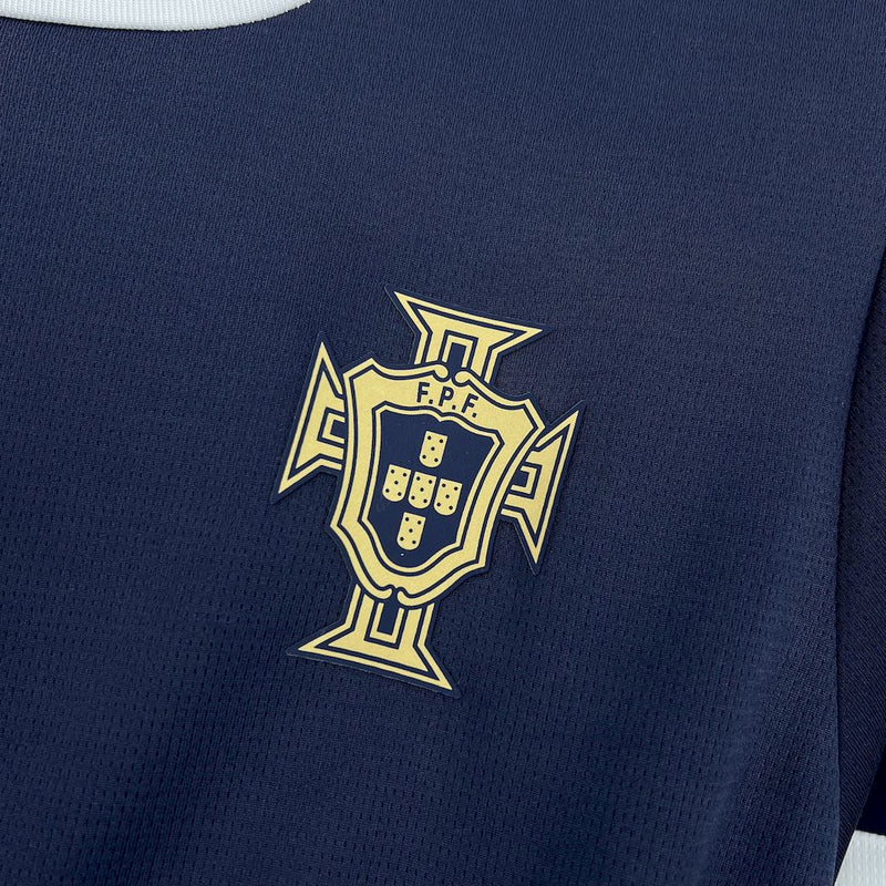 Camisa Seleção Portugal Treino Royal Blue 2025/26 - Puma Torcedor Masculina