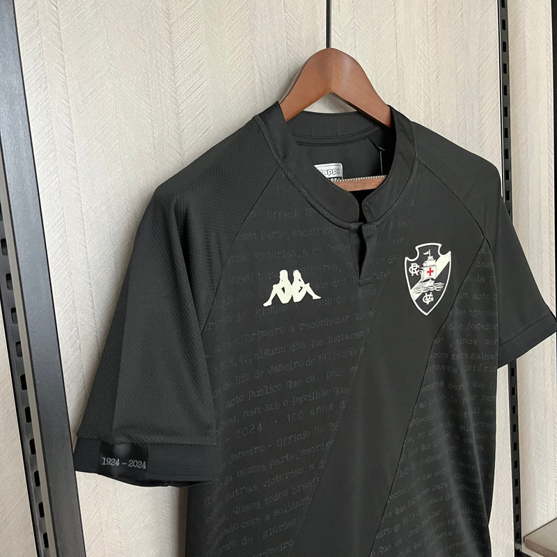Camisa Vasco Black  24/25 - Kappa Torcedor Masculina