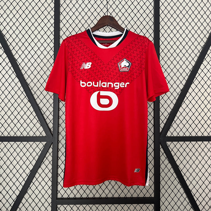 Camisa Lille Home 24/25 - Torcedor Masculina - Lançamento