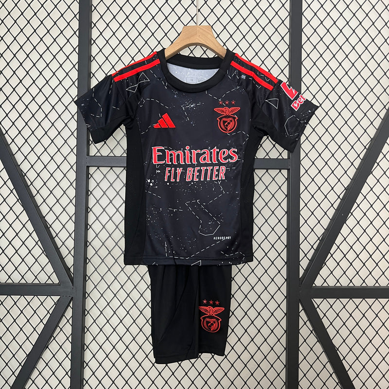 Kit Infantil Benfica Away 24/25 Lançamento