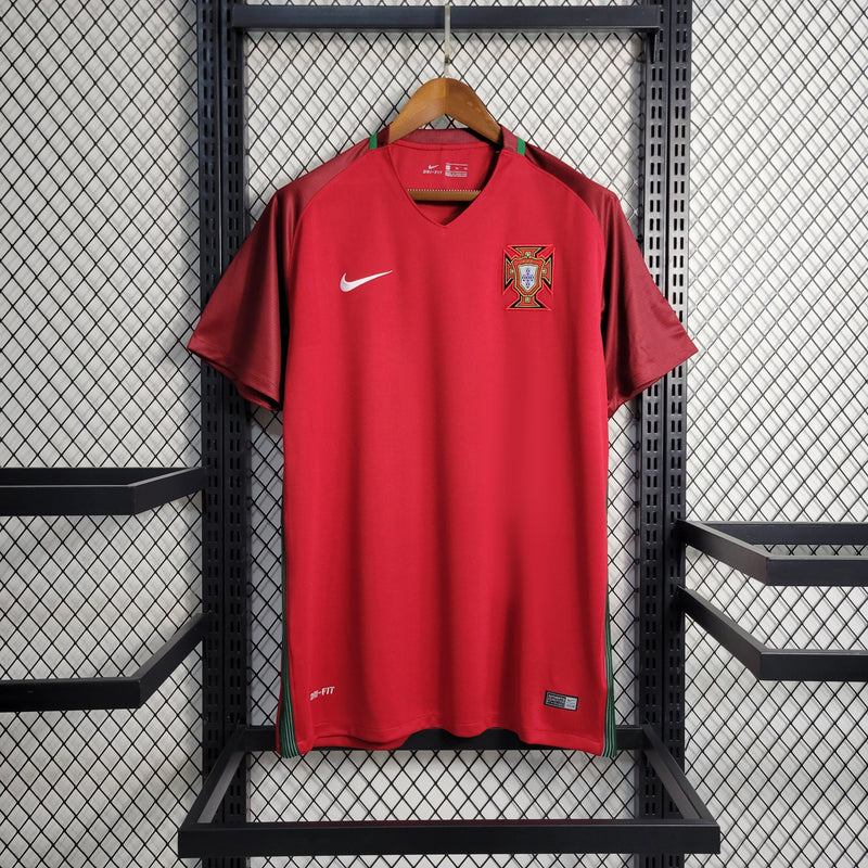 Camisa Portugal Titular 2016 - Versão Retro