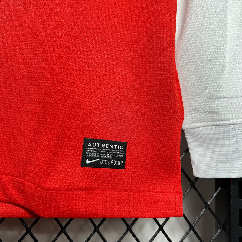 Camisa Arsenal 12/13 - Versão Retro Manga Longa