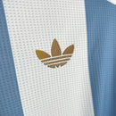 Camisa Seleção Argentina 50 anos 24/25 - Adidas Torcedor Masculina