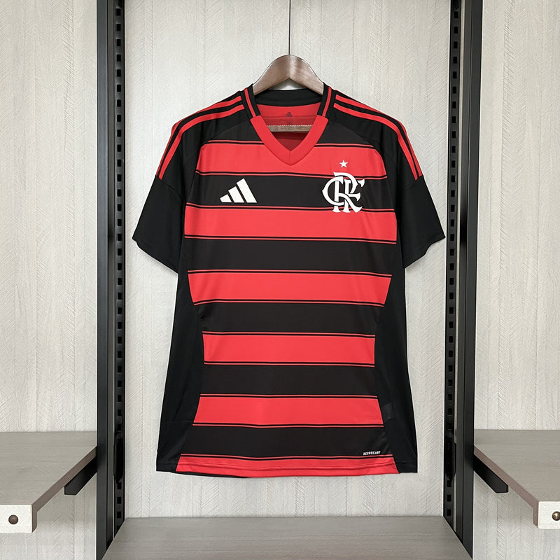 Camisa Flamengo Home 2025/26 - Adidas Torcedor Masculina