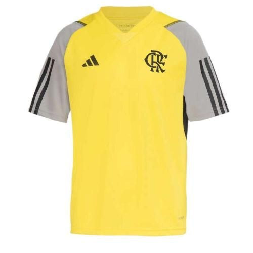 Camisa Flamengo Treino Amarela 24/25 - Adidas Versão Torcedor