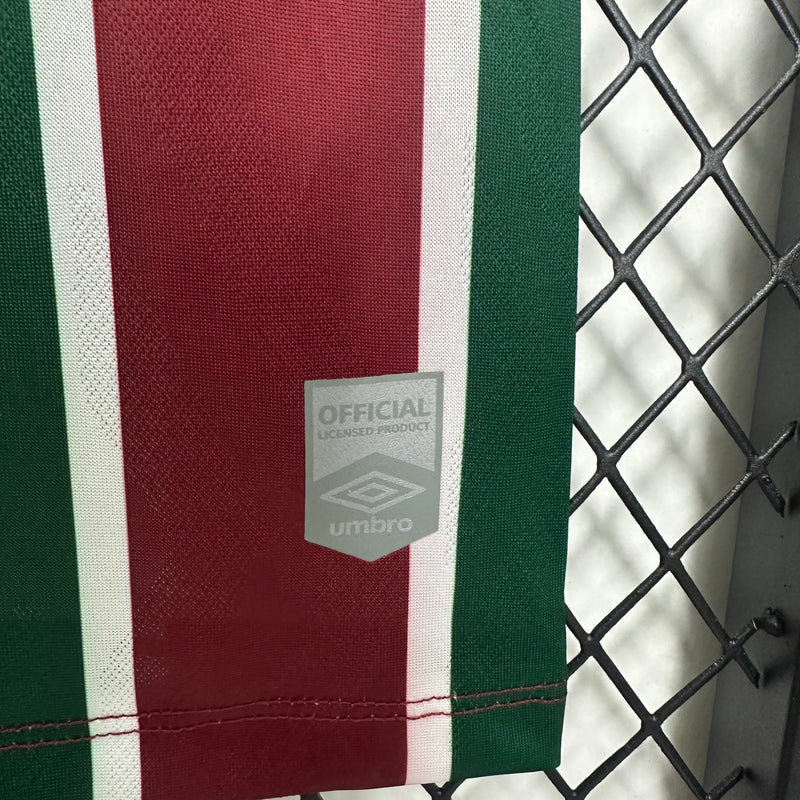 Camisa Fluminense Home 25/26 - Torcedor Masculina