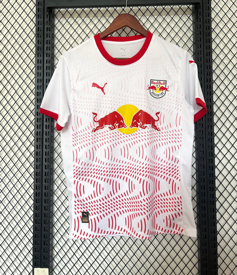 Camisa Bragantino Red Bull Home 25/26 - Puma Torcedor Masculina