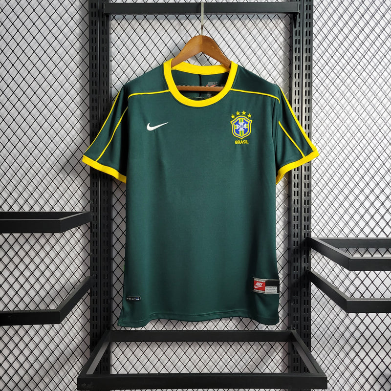 Camisa Brasil Goleiro 1998 - Versão retro