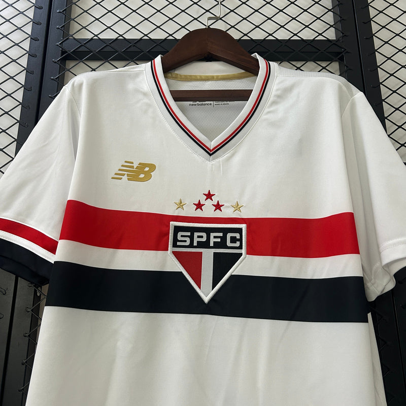 Camisa São Paulo Home 25/26 - New Balance Torcedor Masculina