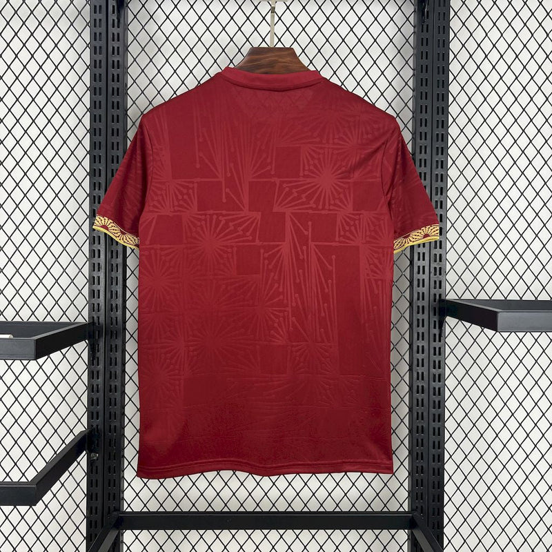 Camisa Seleção México Gold- Red 2025/26 - Adidas Torcedor Masculina