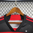 Camisa Flamengo Home 24/25 - Adidas Torcedor Manga Comprida