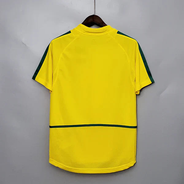Camisa Brasil Titular 2002 - Versão retro
