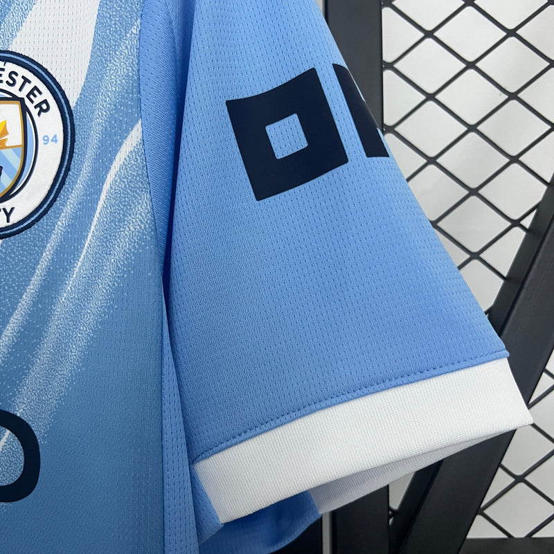 Camisa Manchester City Home 2025/26 - Torcedor Masculina - Lançamento