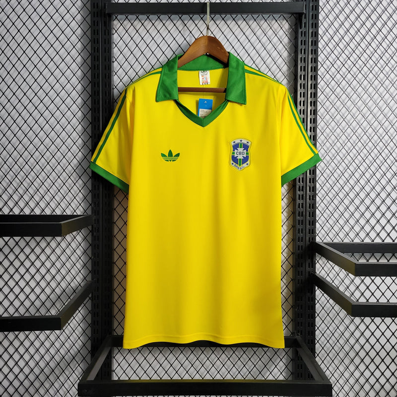 Camisa Brasil Titular 1979 - Versão retro