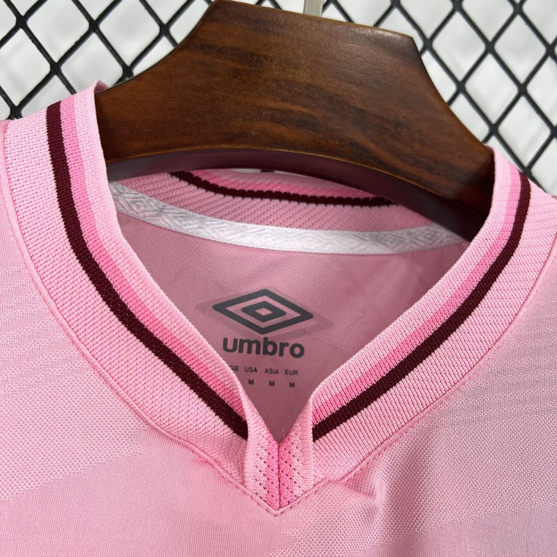 Camisa Fluminense Pink 24/25 - Umbro Torcedor Masculina