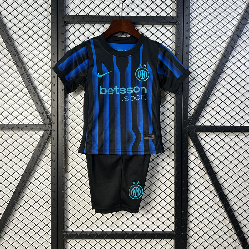 Kit Infantil Inter de Milão Home 2025/26