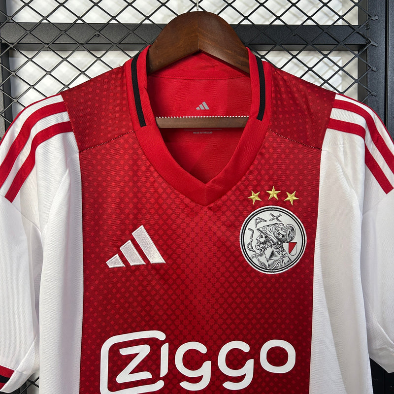Camisa Home Ajax 25/26 - Torcedor Masculina - Lançamento
