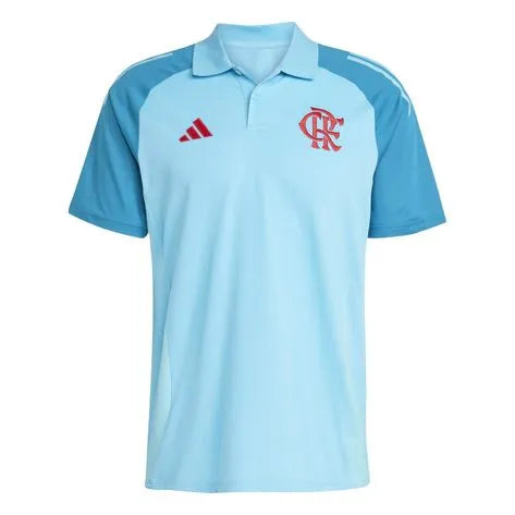 Camisa Flamengo Treino Gola Polo 25/26 - Adidas Torcedor Masculina