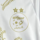 Seleção Algeria Karakou White gold 24/25 - Adidas Torcedor Masculina