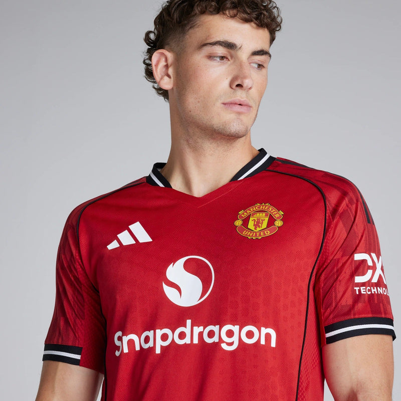Camisa Manchester United Home 2025/26 - Torcedor Masculina - Lançamento