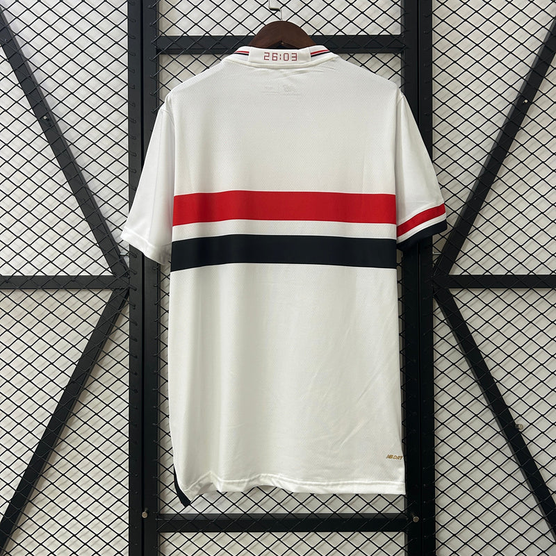 Camisa São Paulo Home 25/26 - New Balance Torcedor Masculina