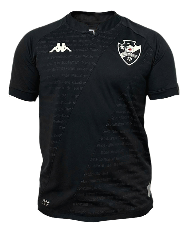 Camisa Vasco Black  24/25 - Kappa Torcedor Masculina