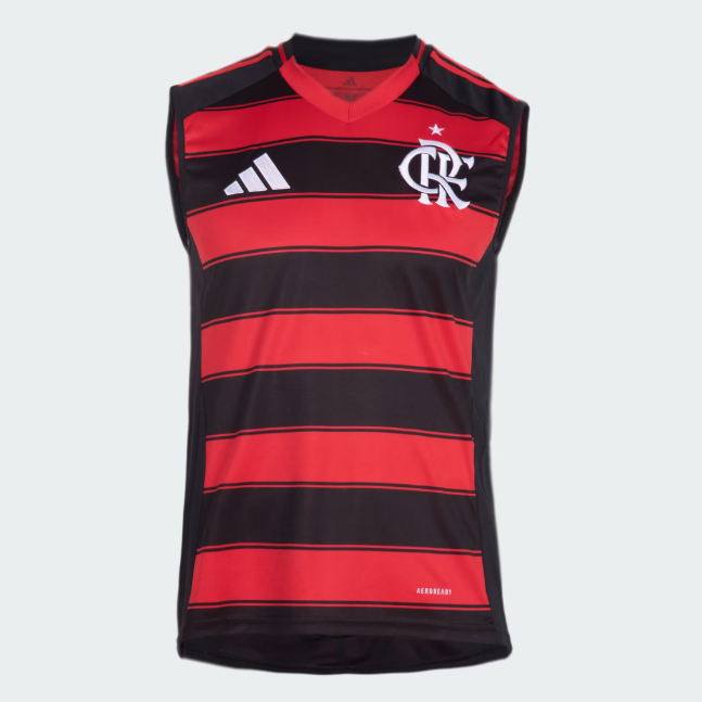 Regata Flamengo Home 25/26 - Adidas Torcedor Masculina