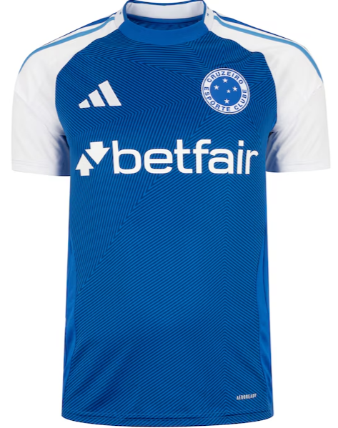 Camisa Cruzeiro Home 2025/26 - Adidas Torcedor Masculina