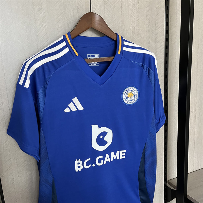 Camisa Leicester City Home 24/25 - Torcedor Masculina - Lançamento