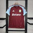 Camisa Aston Villa Home 24/25 - Torcedor Masculina - Lançamento