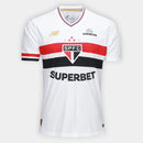 Camisa São Paulo Home 2025/26 - Torcedor Masculina - Lançamento