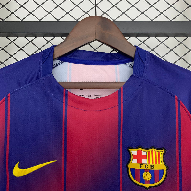 Camisa Barcelona Home 2025/26  - Torcedor Masculina - Lançamento