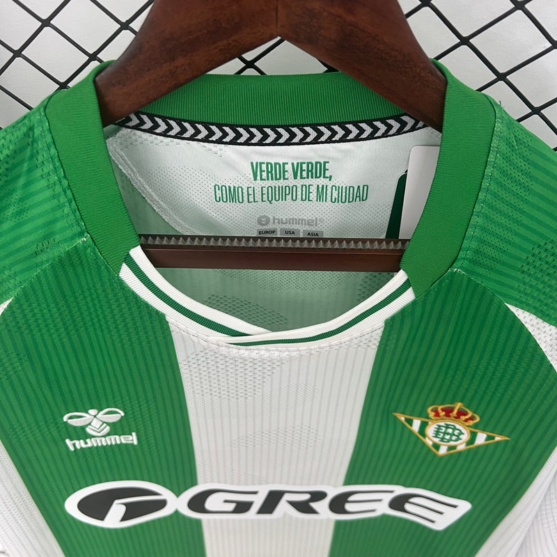 Camisa Real Betis Home 2025/26  - Torcedor Masculina - Lançamento