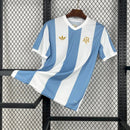 Camisa Seleção Argentina 50 anos 24/25 - Adidas Torcedor Masculina