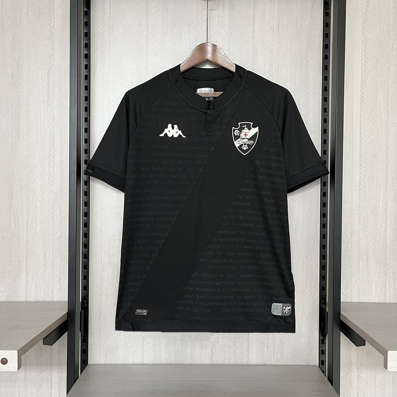 Camisa Vasco Black  24/25 - Kappa Torcedor Masculina